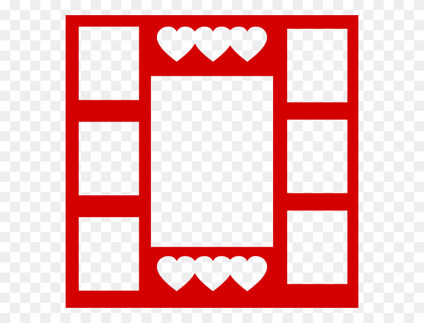 580x580 Valentine's Day - Page Divider PNG