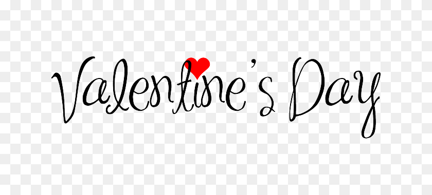 640x320 Valentines Day Calligraphy Png High Quality Image Png Arts - Calligraphy PNG