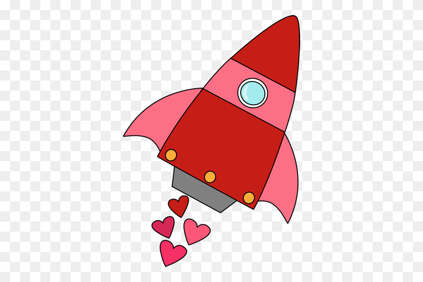 352x500 Valentine's Day Clip Art - Rocket Clipart Free