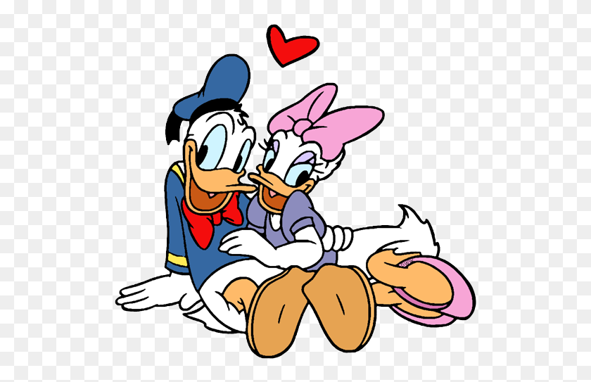 520x483 Valentines Day Clipart Daffy Duck - Valentines Day Clipart Animated
