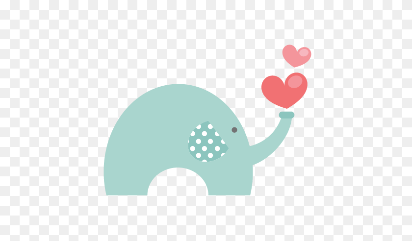 432x432 Valentines Day Clipart Elephant - Free Valentines Day Clipart