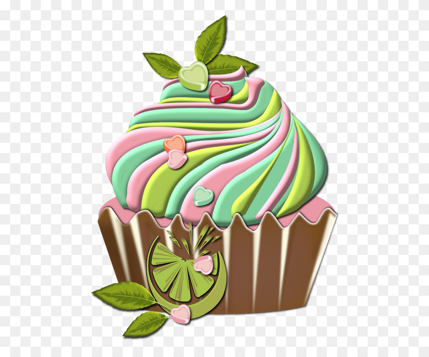 512x640 Valentine's Day Cupcake Clip Art Cupcakes Cupcakes - Cupcake Clipart PNG
