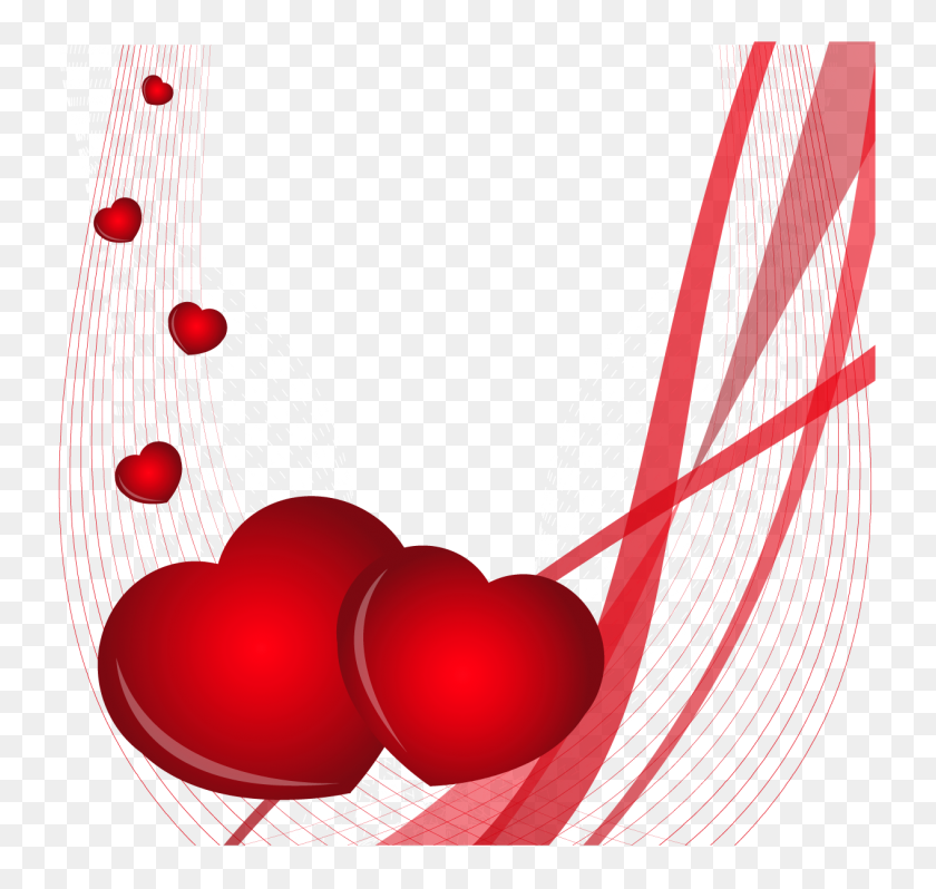 1267x1200 Valentines Day Heart And Web Decoration Png Gallery - Valentine PNG