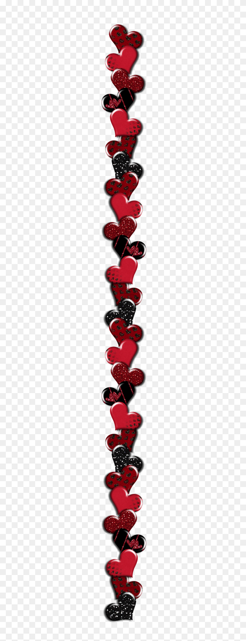 200x2125 Valentine's Day Heart Border Transparent Png Clip Art Image - Valentine Border Clip Art