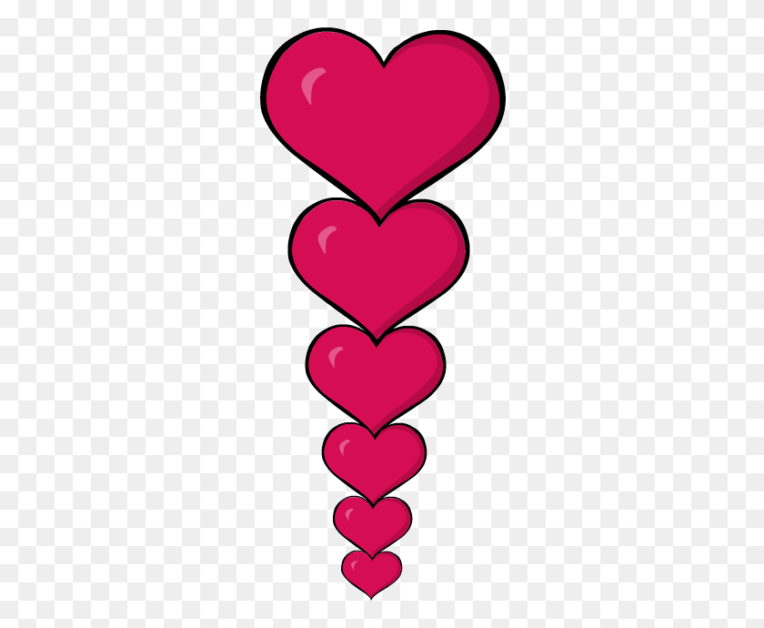 600x630 Valentines Day Hearts Clipart Transparent - Transparent Heart Clipart