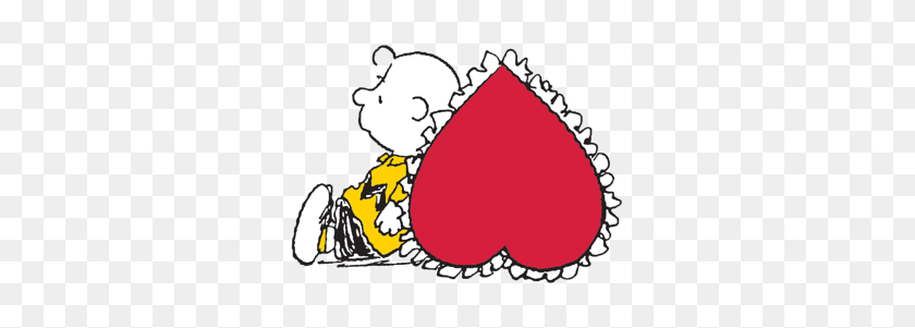 331x241 Valentine's Day With The Peanuts Gang - Woohoo Clipart