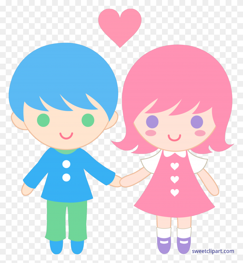 6037x6575 Valentines Kids Clip Art - Crying Kid Clipart