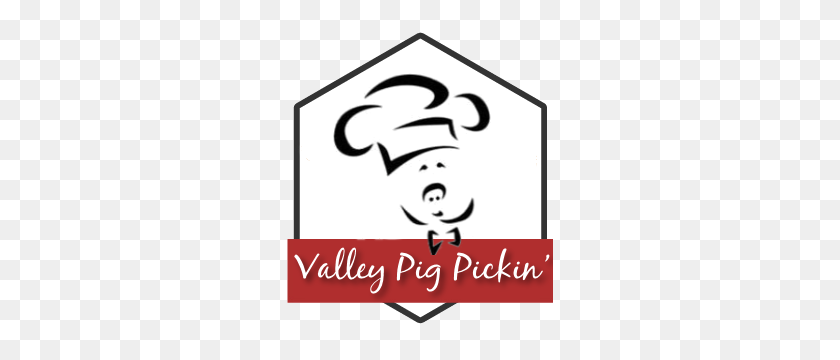 274x300 Valley Pig Pickin' Llc Bbq Woodstock, Va - Pig Butt Clipart