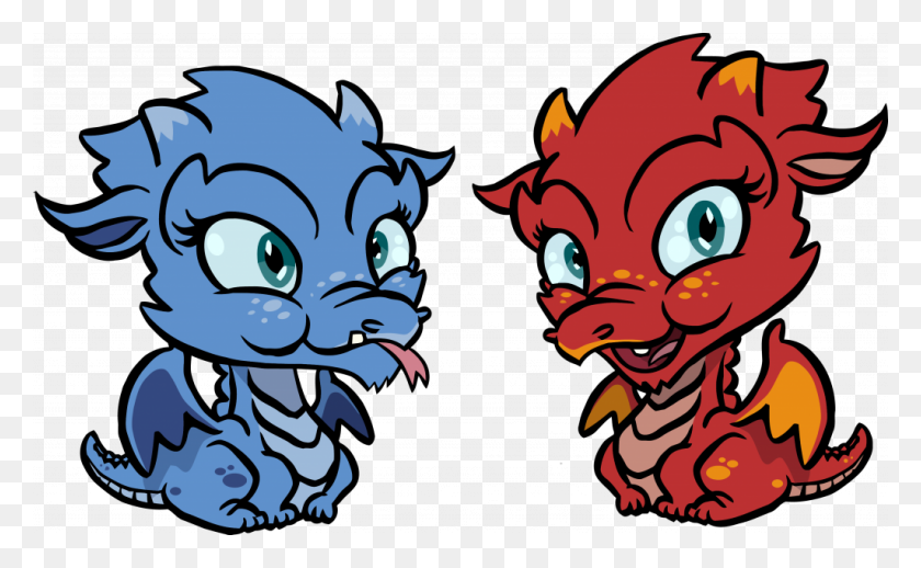 1024x602 Value Cute Dragons Pictures Chibi Kids Clipart Png Clipartly Com - Dragon Eye Clipart