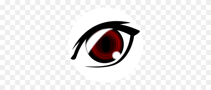 300x300 Vampire Anime Eye Png, Clip Art For Web - Anime Clipart
