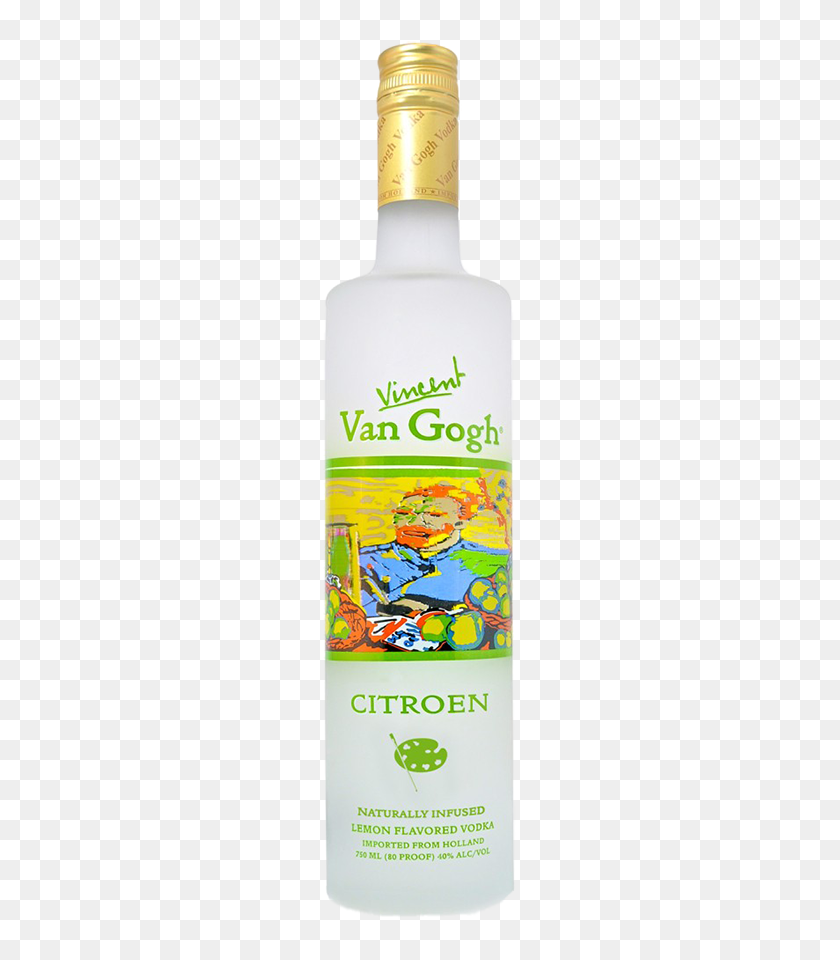600x900 Van Gogh Citroen Vodka - Vodka Png