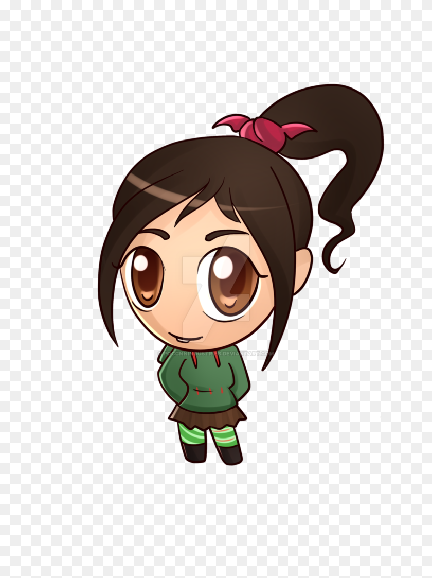 752x1063 Vanellope For Print - Wreck It Ralph PNG