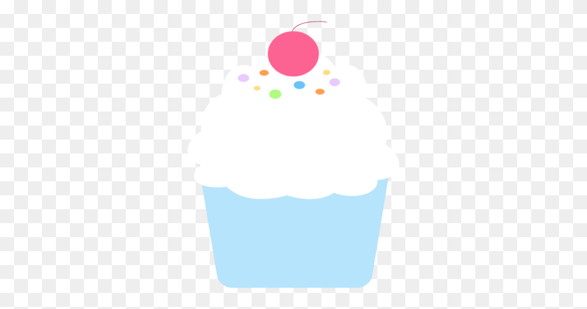 304x383 Vanilla Cupcake Clipart Tiny Cupcake - Tiny Clipart