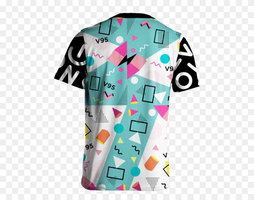 484x600 Vaporwave Aesthetic Clothing Pizzazz Tee - Vaporwave PNG Pack