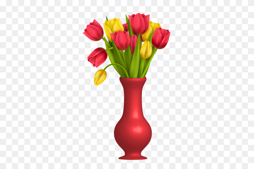 293x500 Vazy S Tcvetami, Bukety Clip Art Flowers Two - Flower Vase PNG