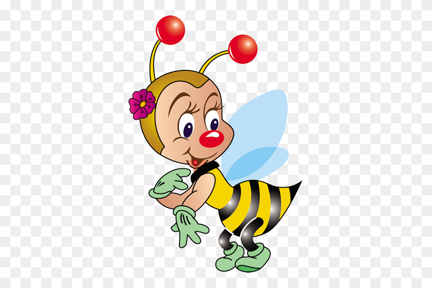 339x500 Vcelicky Пчелы, Картинки - Детский Клипарт