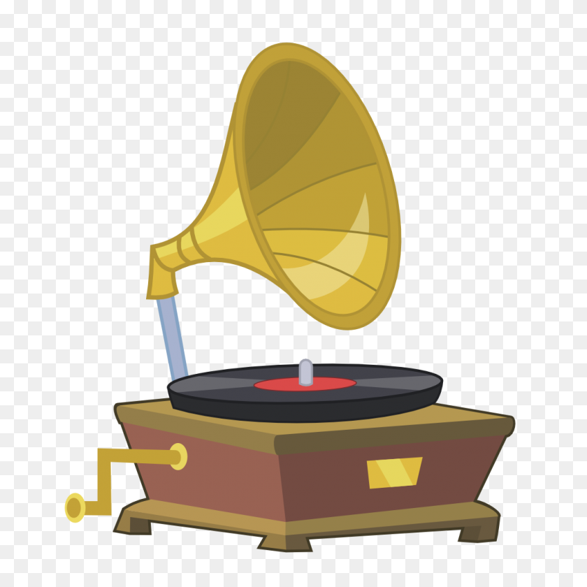 1024x1024 Vector - Phonograph Clipart