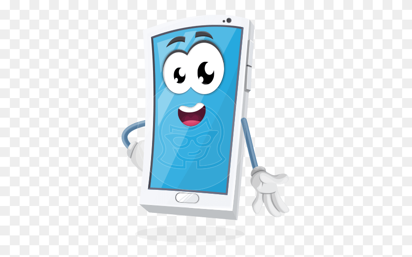 460x464 Vector Cartoon Characters Ultimate Packs - Cartoon Phone PNG