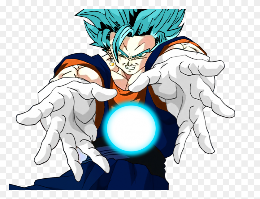 1024x768 Vector Colorful Png Png Image - Vegito Blue PNG