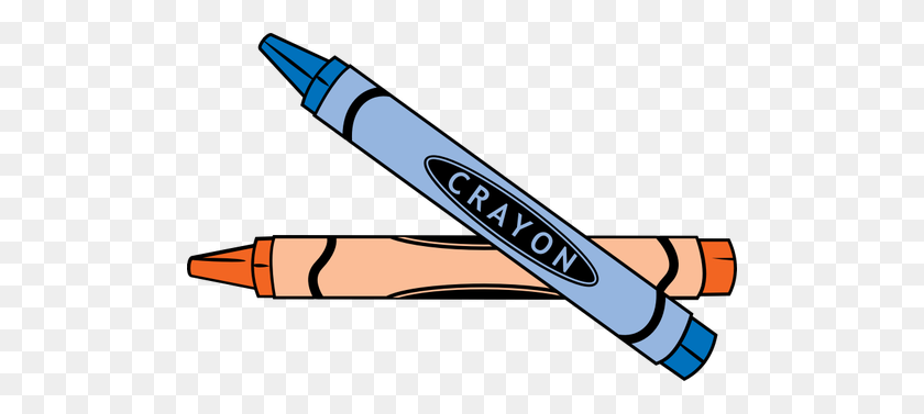 500x317 Vector Drawing Of Grease Pencils - Grease Clip Art