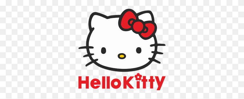 300x281 Vector Free Download Hello Kitty, Kitty Free Download Vector Hello - Hello Kitty Bow Clipart