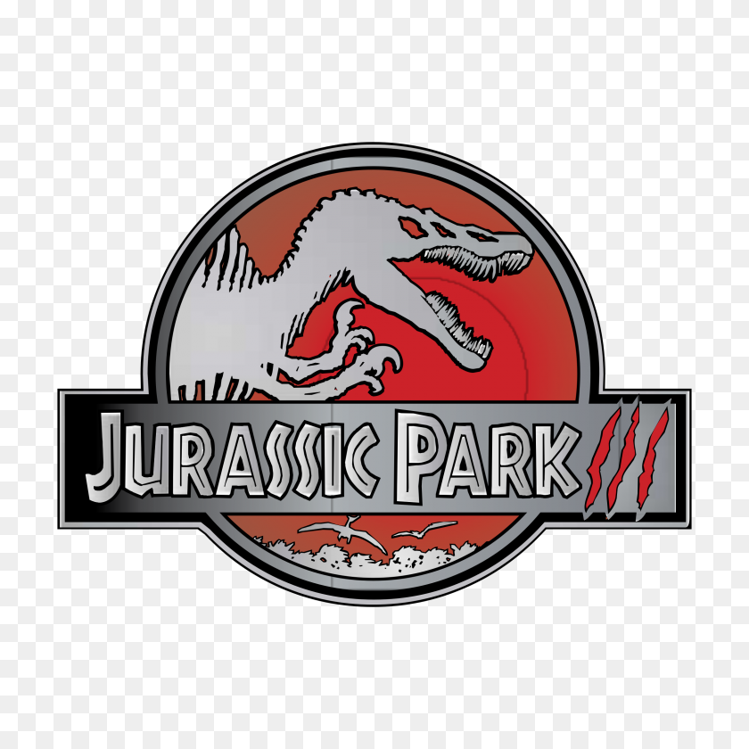 2400x2400 Gráficos Vectoriales Logotipo De Jurassic Park Película Postdata Encapsulada - Jurassic World Logotipo Png