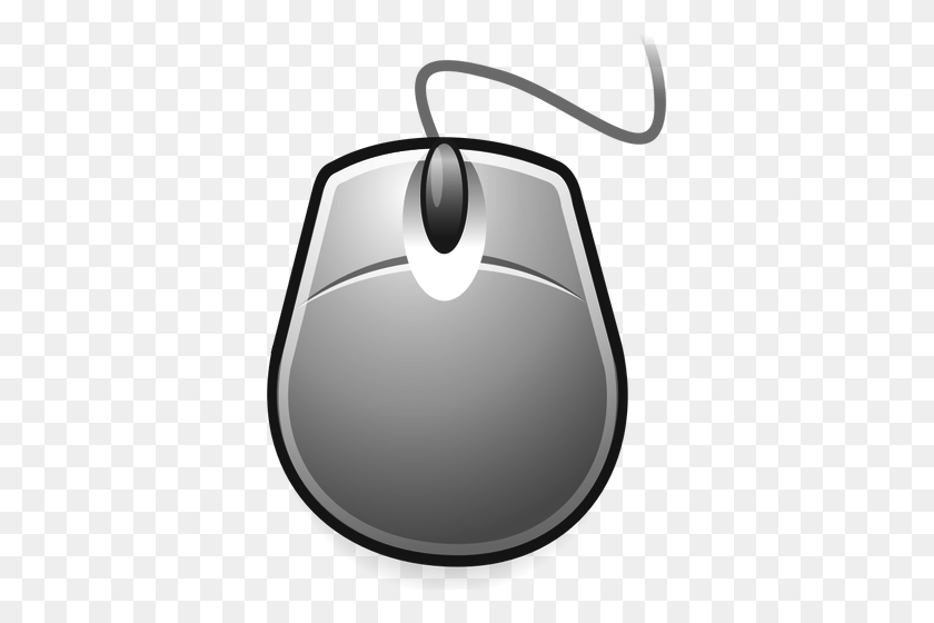 359x500 Vector Graphics Of Egg Shaped Computer Mouse - Computer Mouse PNG