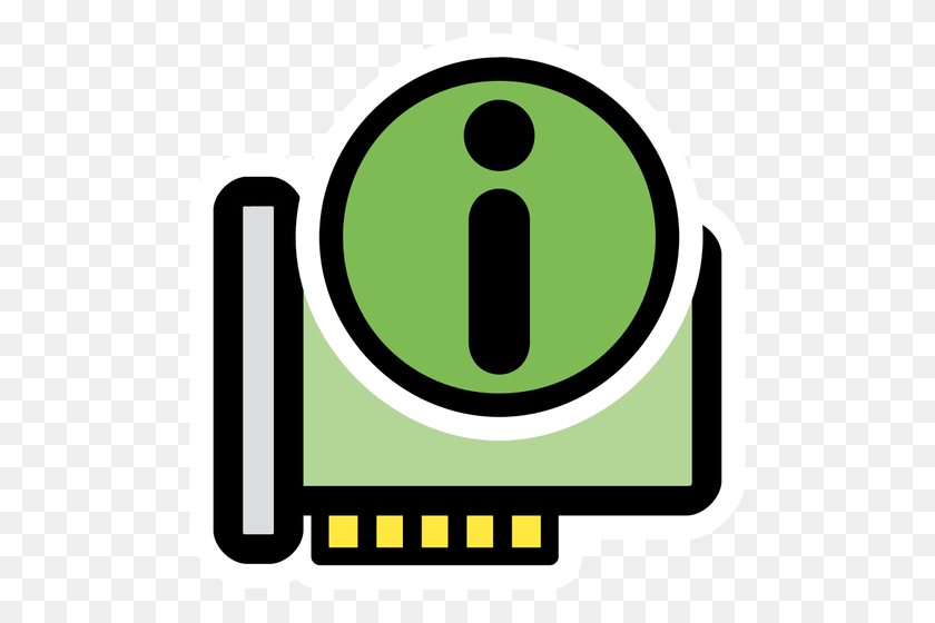 500x500 Vector Graphics Of Primary Hardware Information Kde Icon Public - Sunbeam Clipart