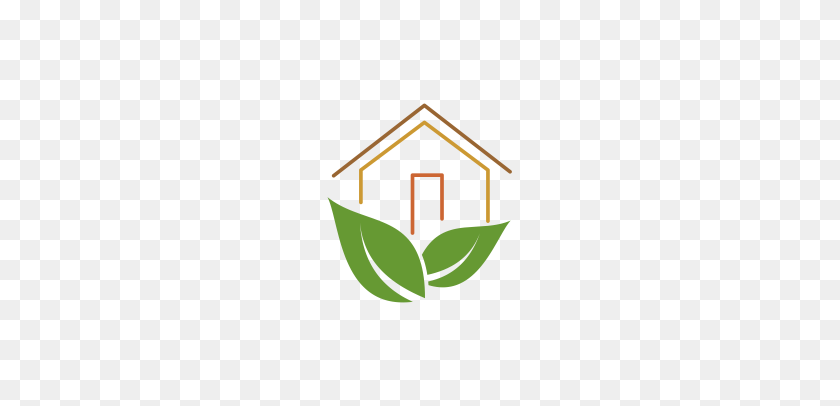 389x346 Vector Green Leaf House Logo Download Vector Logos Free Download - Leaf Logo PNG