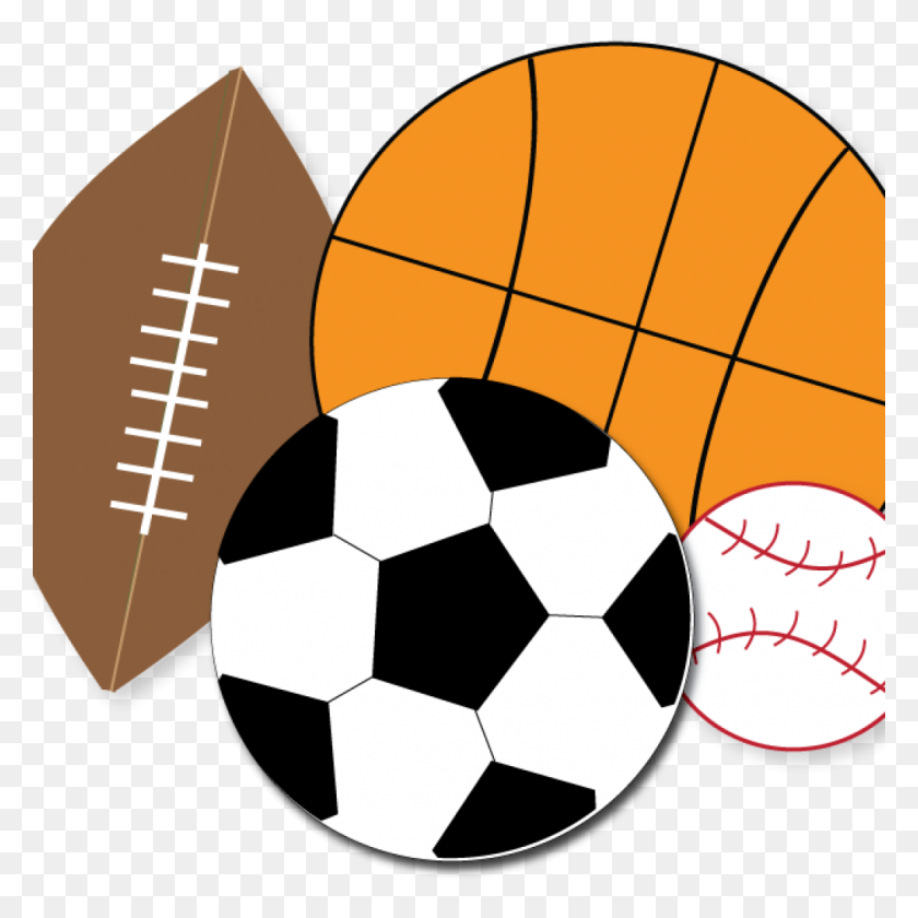 1024x1024 Vector Painted Sports Equipment Sports Clipart Vector Hand - Equipment Clipart
