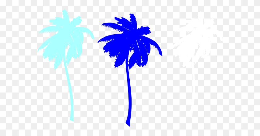 600x381 Vector Palm Trees Clip Arts Download - Tree Clipart PNG