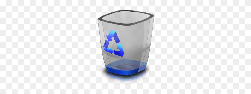 256x256 Vector Recycle Bn - Recycle Bin PNG