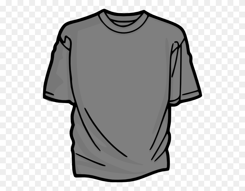 546x595 Vector T Shirt Outline - T Shirt Outline PNG