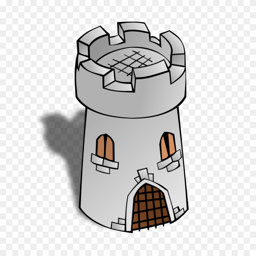 800x800 Vector De La Torre De La Torre Vectores Gratis Descargar - Igloo Clipart En Blanco Y Negro