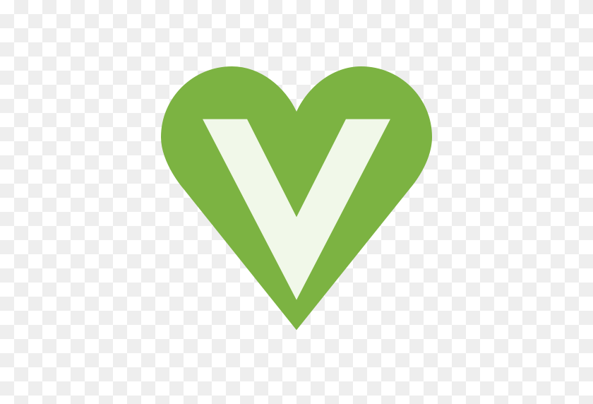 512x512 Símbolo Vegano, Vegano, Icono Vegetal Con Formato Png Y Vector - Vegan Png
