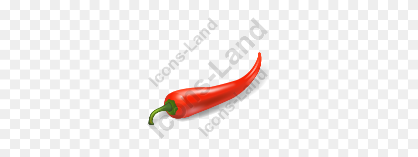256x256 Vegetable Chili Pepper Red Icon, Pngico Icons - Chili Pepper PNG