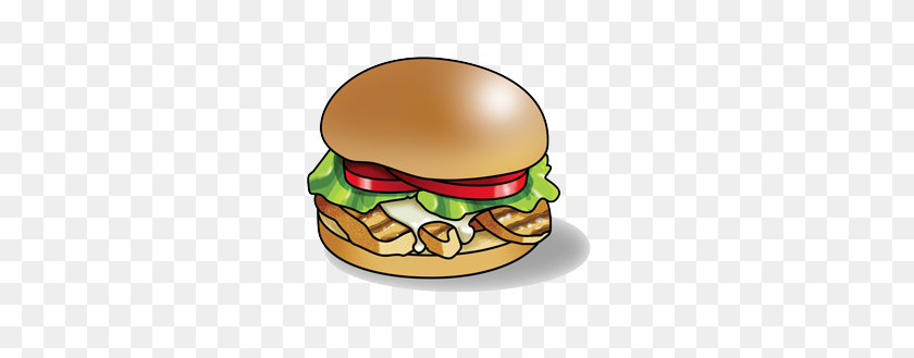 300x269 Veggie Burger Clipart Double Cheeseburger - Cheeseburger PNG