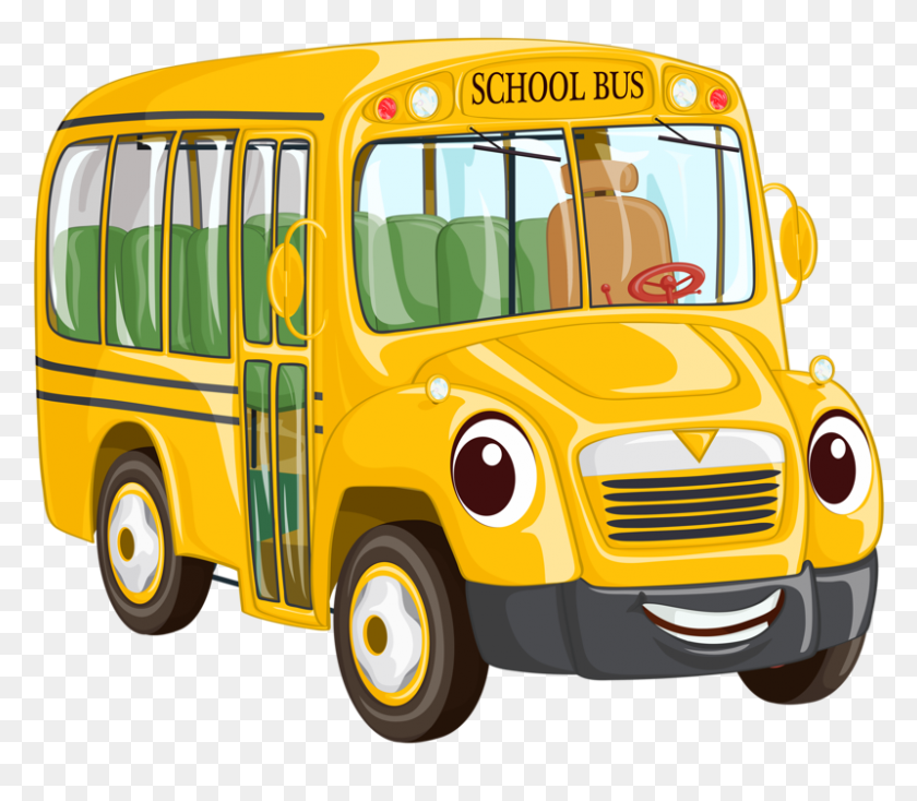 800x692 Транспортные Распечатки Клипарт, Школа - Школьный Автобус Изображения Клипарт