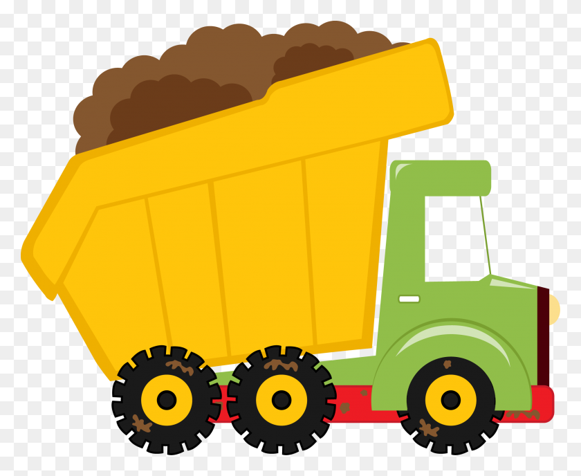 2169x1747 Vehical Printables Dump Trucks - Trash Truck Clipart