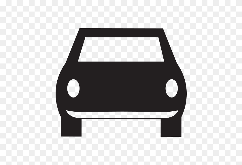512x512 Vehicle Clipart Front View - Back Of Car Clipart
