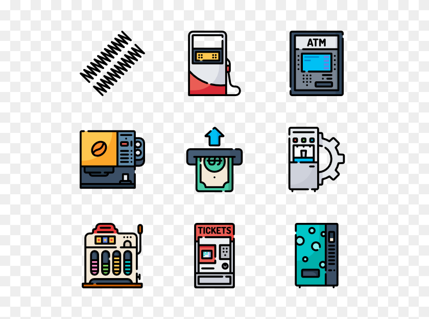 600x564 Vending Machine Icons - Vending Machine Clipart