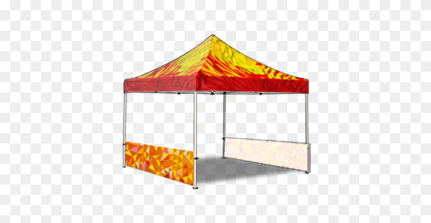375x375 Vendor Tent, Custom Pop Up Tent - Canopy PNG