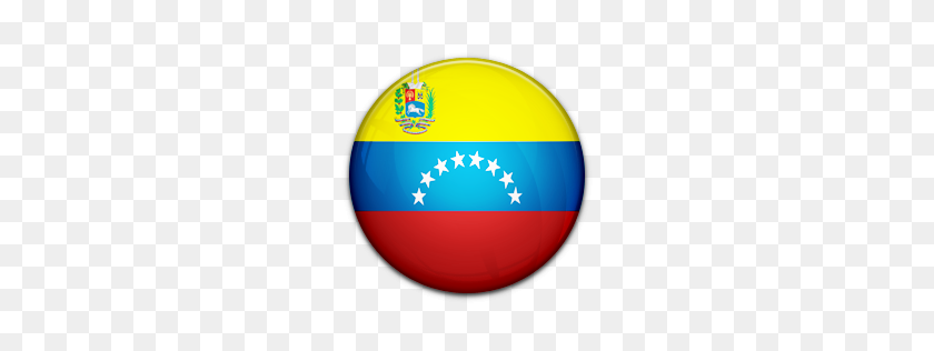 256x256 Venezuela Flag Vector Clip Art - Venezuela Clipart