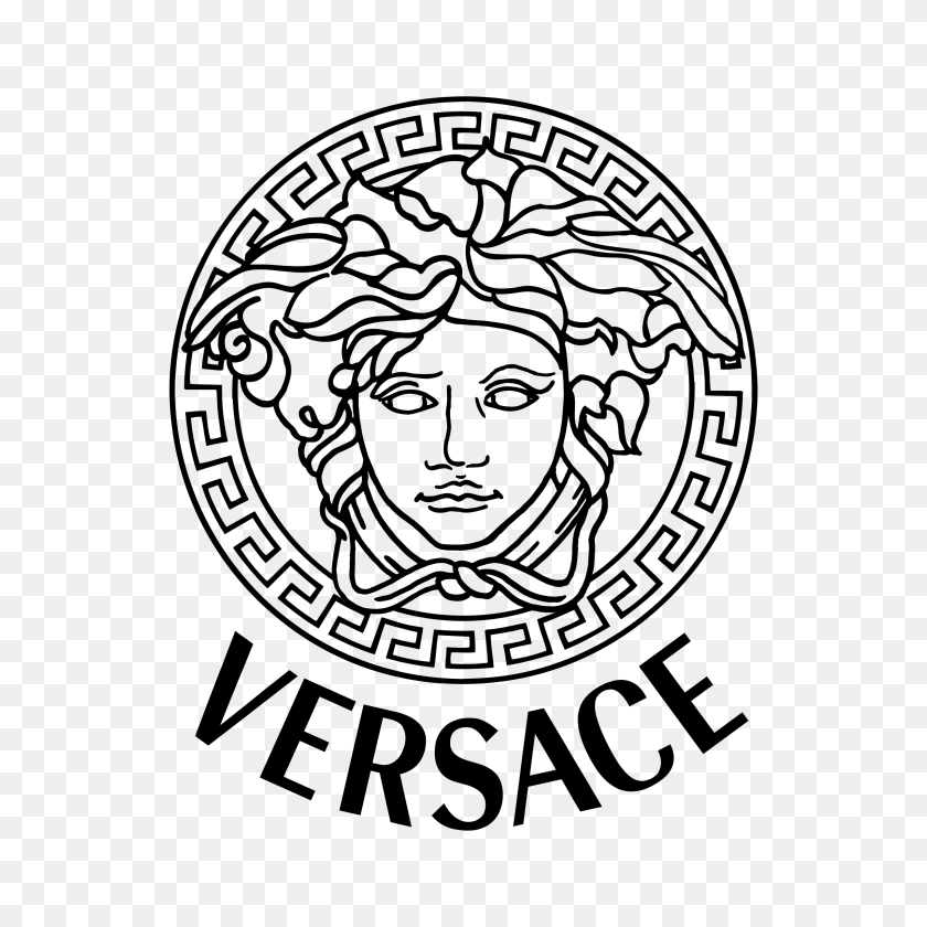 2400x2400 Versace Medusa Logo Png Transparent Vector - Versace Logo Png
