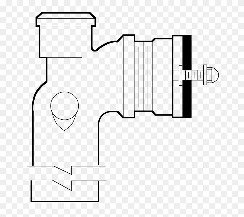 705x689 Vertical Stack Fittings For Hub And Spigot Systems - Jr Smith PNG