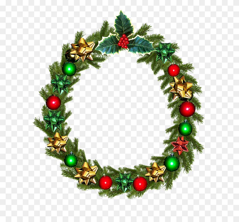 694x720 Vertical Wreath Clipart Transparent Backround Clip Art Images - Holiday Wreath Clip Art