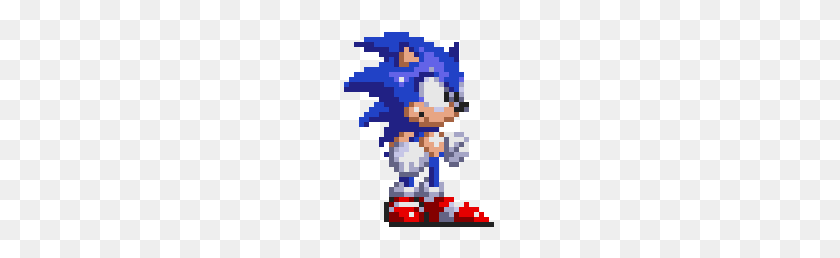 151x198 Very Glad They Didn't Use That Awful Sonic Sprite - Sonic Sprite PNG