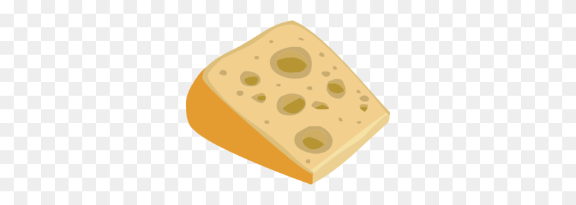 298x240 Very Stink Cheese Clip Art - Swiss Cheese Clipart
