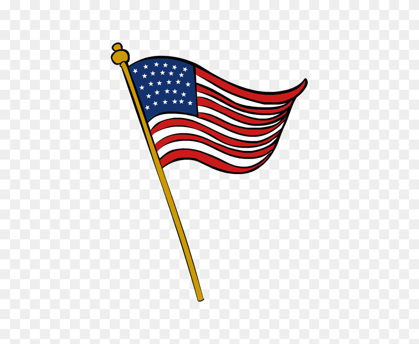 600x630 Veterans Day Flag Clip Art - Pole Clipart