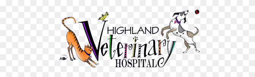 479x196 Veterinario En Highland, Mi Highland Veterinary Hospital - Clipart De Veteranos